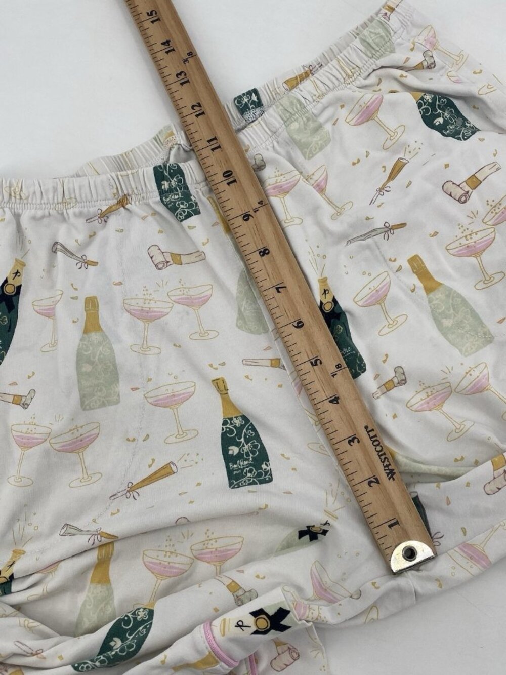Bed Head Pajamas Size M Cotton Long Sleeve Cheers Celebration - Picture 16 of 16